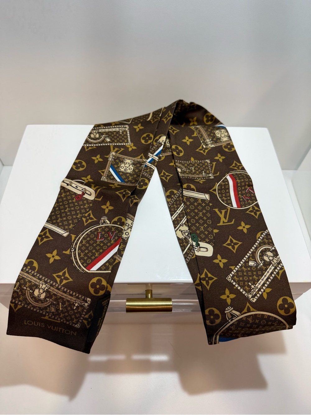 Louis Vuitton Brown Monogram Trunks Bandeau